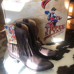 NWT OLD GRINGO Women’s 11 fringe cowboy boots
